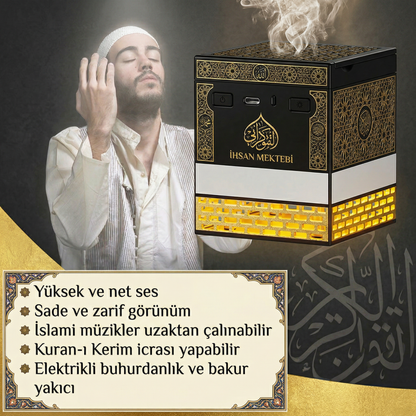 Akıllı Kur’an Hoparlörü – Bluetooth Kumandalı