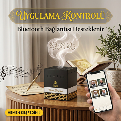 Akıllı Kur’an Hoparlörü – Bluetooth Kumandalı