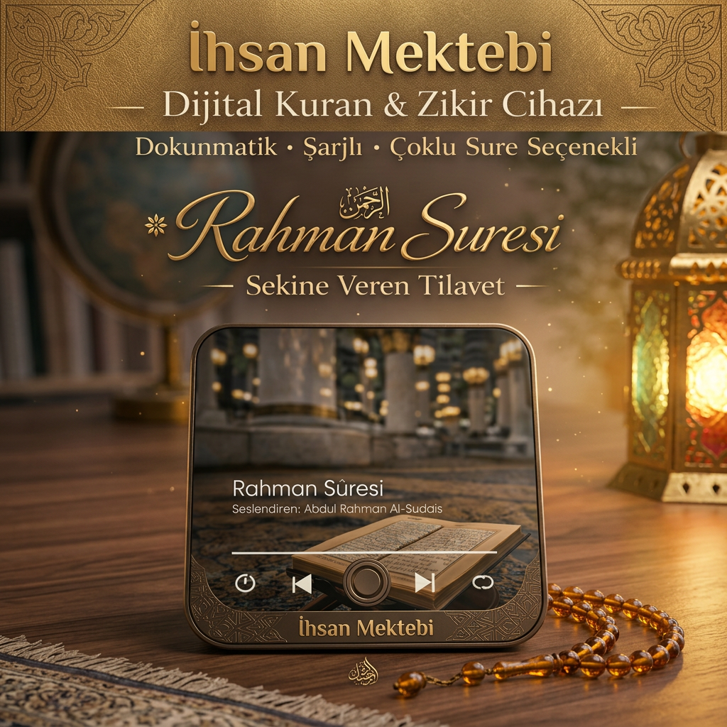 Kur'an-ı Kerim Sesli Buzdolabı Mıknatıslı